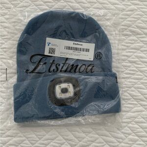 BEANIE - Etsfmoa LED “Blue Knit” Unisex Beanie Size Fits All